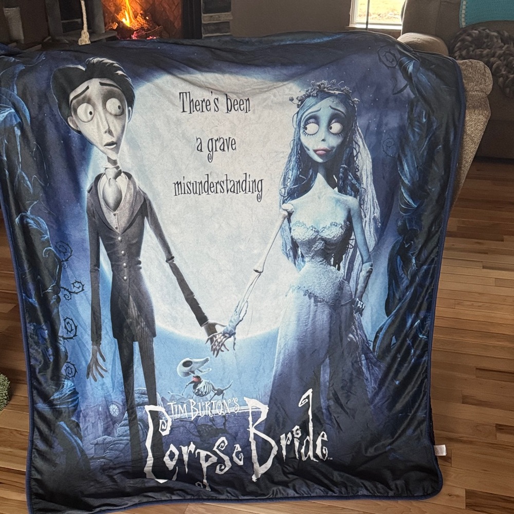 Blue Throw Blanket